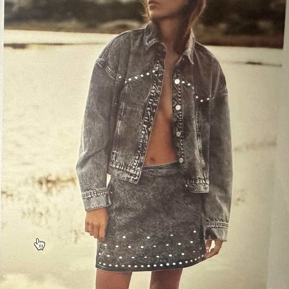 Zara Jean jacket and skirt